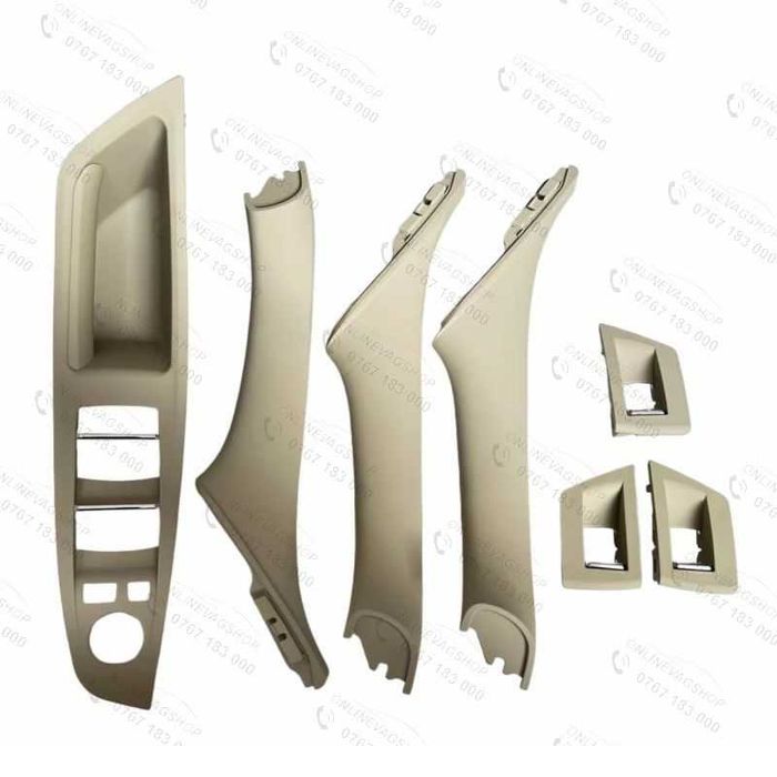 Set manere interior Bmw Seria 5 F10,F11 negru, bej, oyster, gri, red