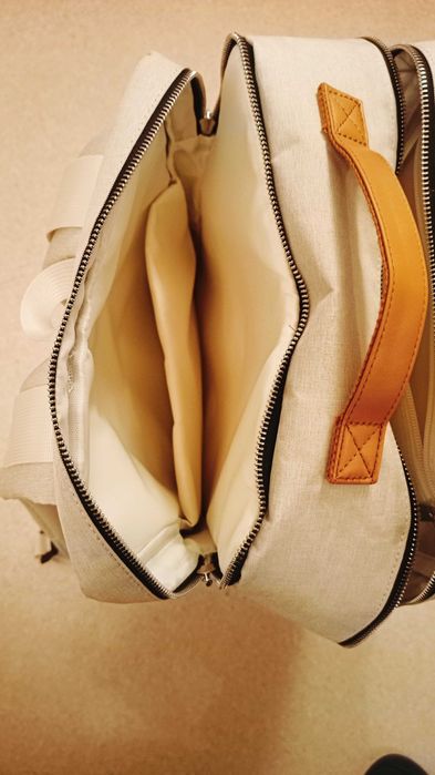 Rucsac bej dimensiuni WizzAir in stare perfecta