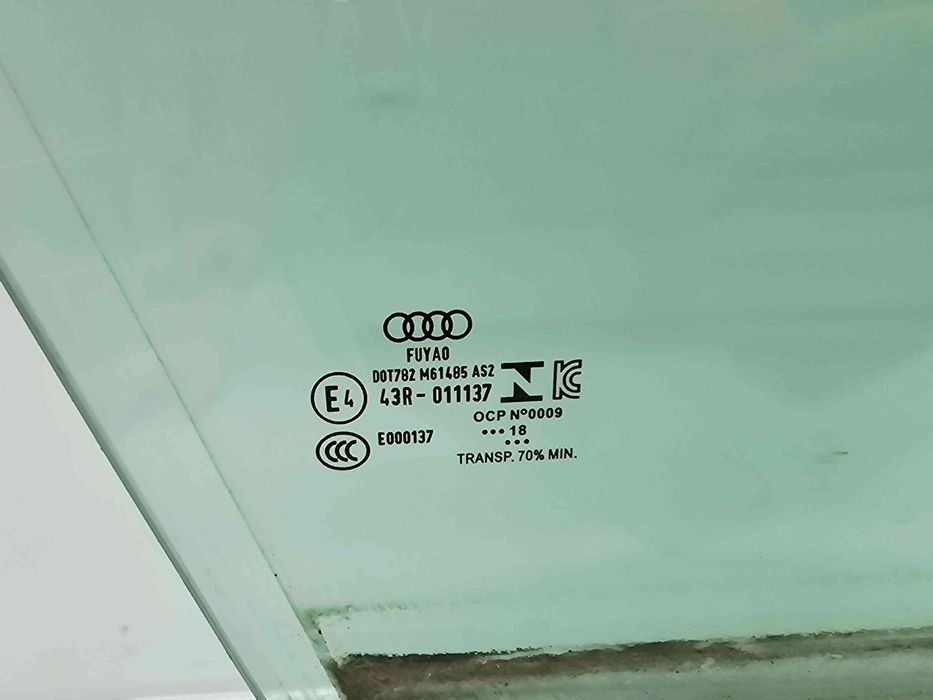 Geam usa dreapta fata Audi A6 (4A2, C8) S-line [Fabr 2018-2025] OEM