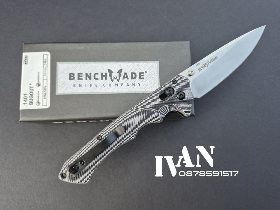 Сгъваем нож Benchmade Mc Henry & Williams 1401 Bugout Model