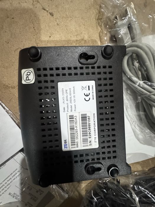 Wi fi router ZTE ADSL