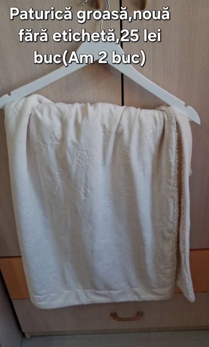 Păturică groasă pufoasă
