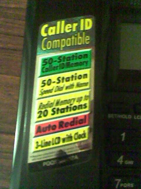 Новый телефон Panasonic KX-T2391CID (Япония)