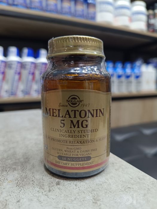 Solgar melatonin 5 mg 60 nuggets