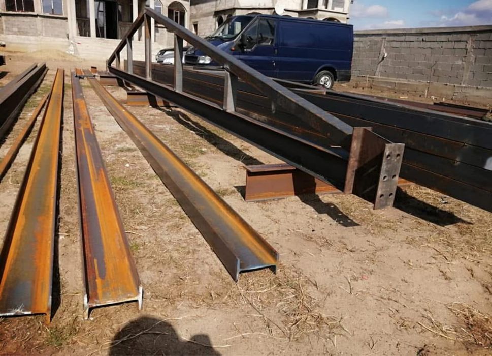 Vând structură metalică 12x30x4 detali la telefon