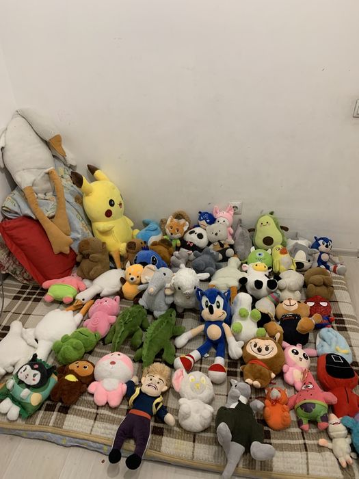 Продам мягкие игрушки 53 шт