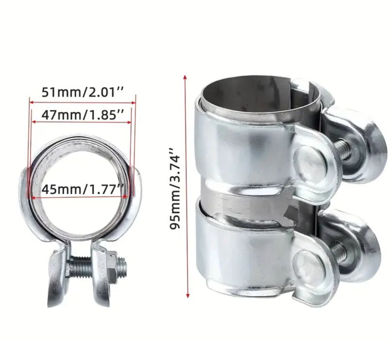 Продам соединитель для выхлопной трубы