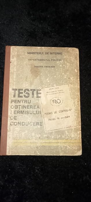 Teste & legislație auto veche 1991