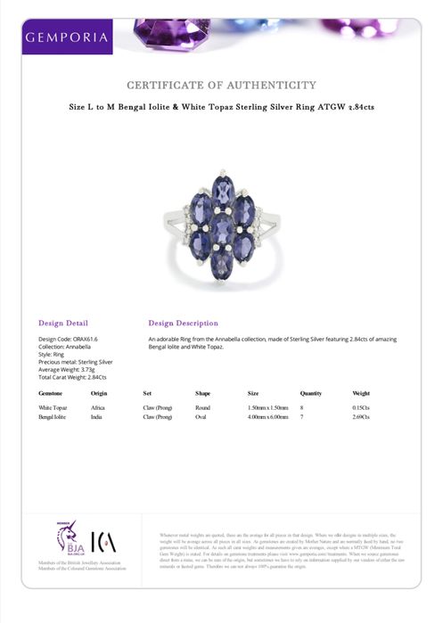 Argint 925 cu topaz alb natural african