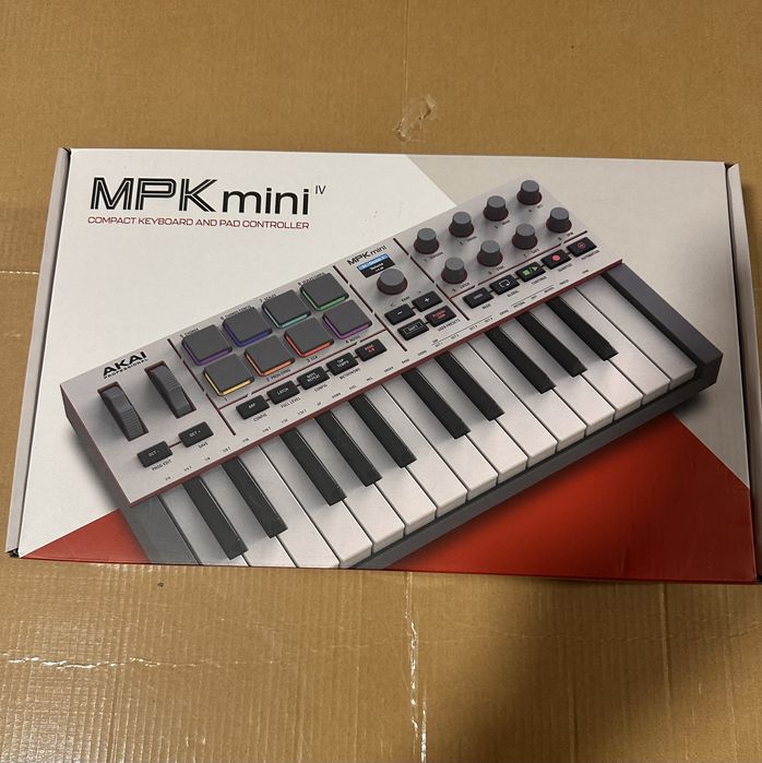 Claviatura Midi Akai Mpk Mini MK4 Gray Nou Sigilat