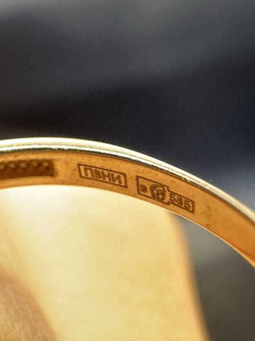 Золото 585  Кольцо Масса: 1,7
