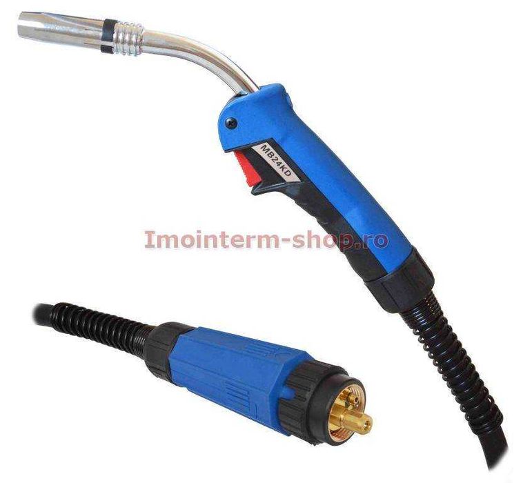 Pistolet sudura MB24 KD ( tip Binzel)  , max 250 A cu cablu de 4 sau 5 m lungime