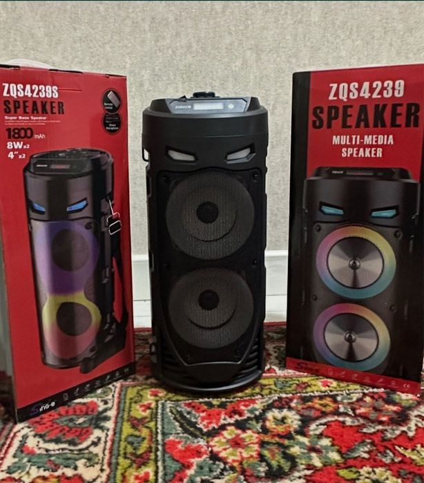 Янги bluetooth Караоке Колонка ZQS4239 (42см) +Микрофон
Юқори сифат,Ар