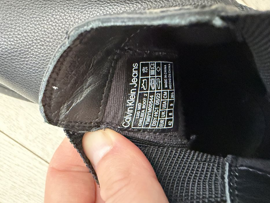 НОВИ зимни мъжки боти Calvin Klein - номер 42