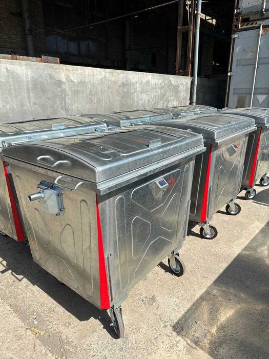 Мусорные контейнеры металлические в ассортименте