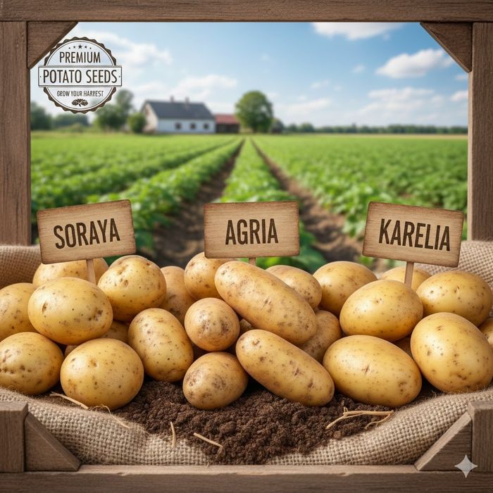 Картофи за консумация и посев (семена) от Самоков. Сорая, Агрия,клас А