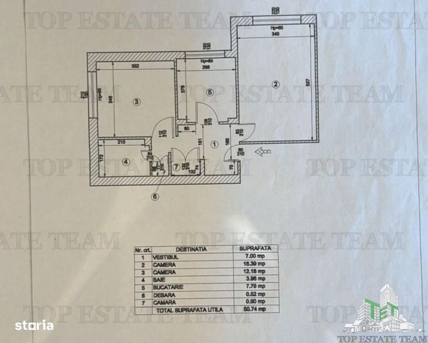 Apartament 2 camere lux de vanzare in zona Aviatiei