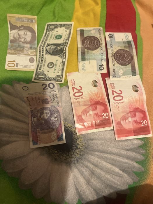 Lot bancnote și monede vechi + valută străină – colecție