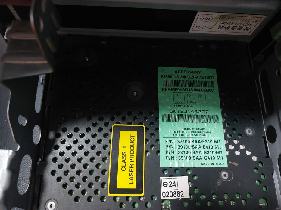 CD player Honda Jazz