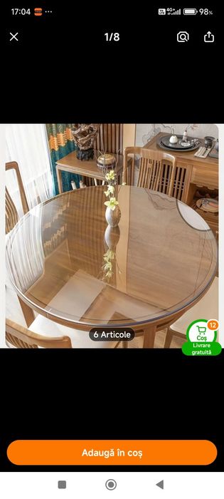 Folie silicon masa rotunda noua