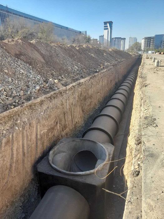 Бетонные трубы. ЖБИ трубы. Железобетонные трубы