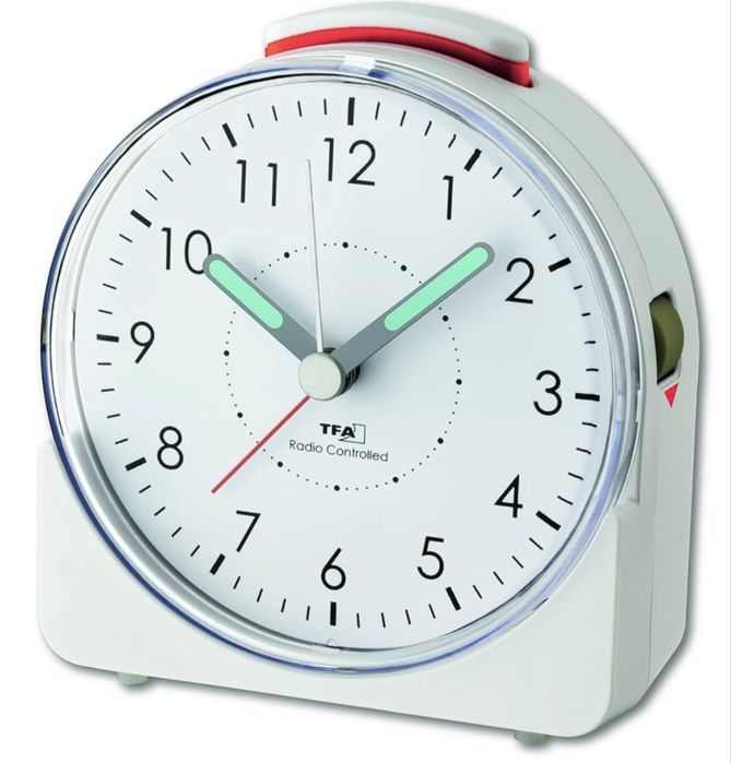 Ceas deșteptător radio analogic TFA Dostmann Sunrise