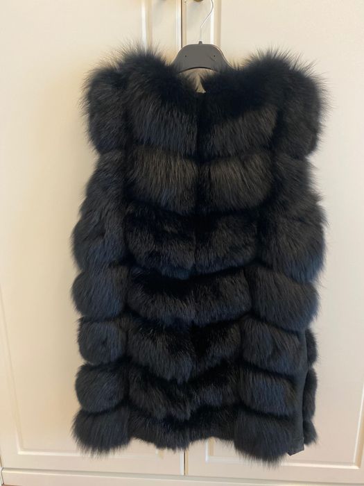 Vestă blană vulpe