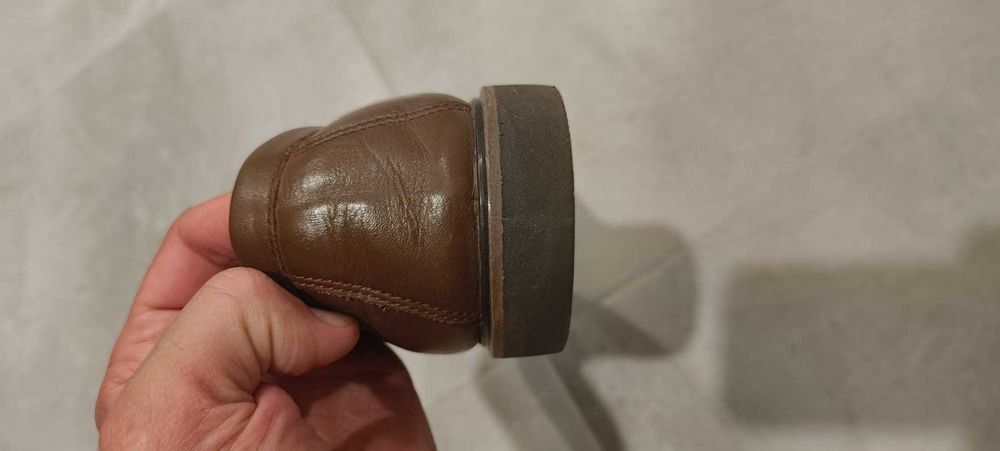 Mocasini pantofi din piele naturala barbati maro Bravelli marime 42