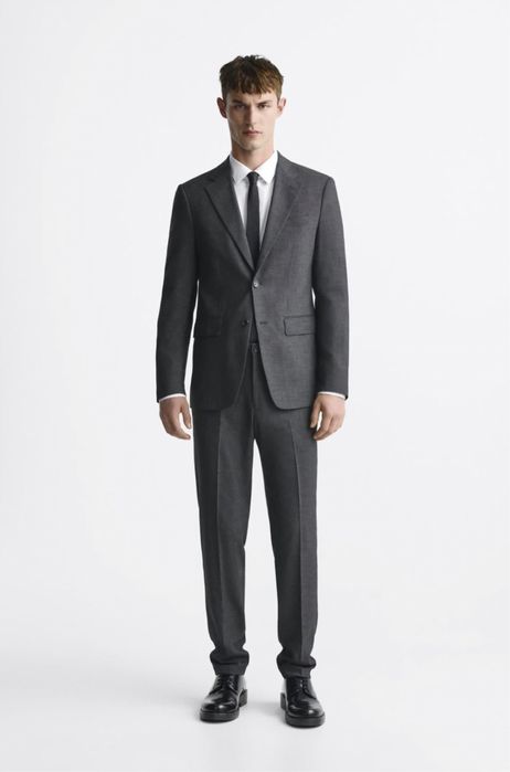 Costum, camasa Zara NOU cu eticheta Slim fit Regular mai multe marimi