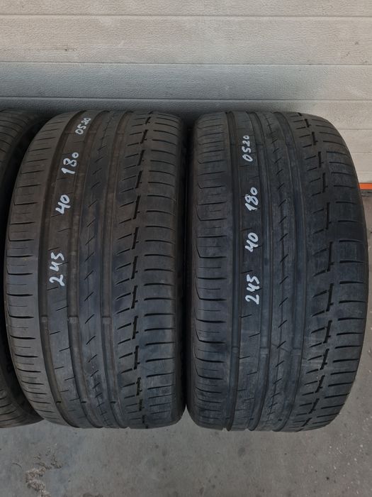 Летни гуми 4 броя CONTINENTAL PremiumContact6 245 40 R18 дот 0520
