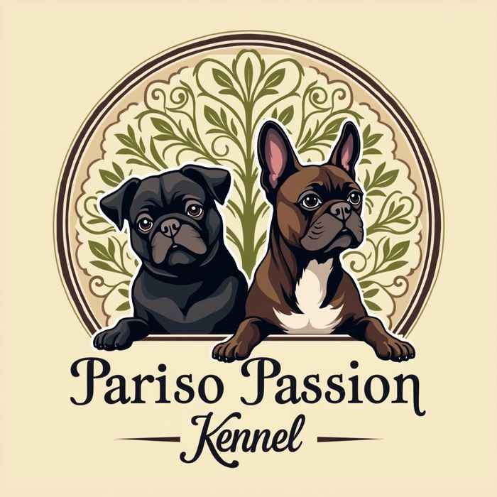 Pui pug cu pedigree FCI