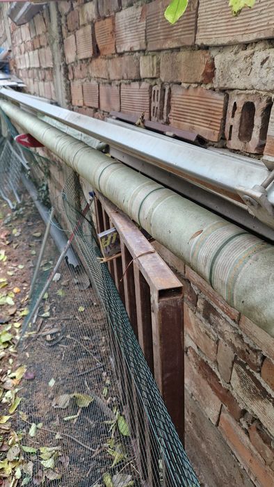 тента 350 см на 200см алуминиева здрава конструкция