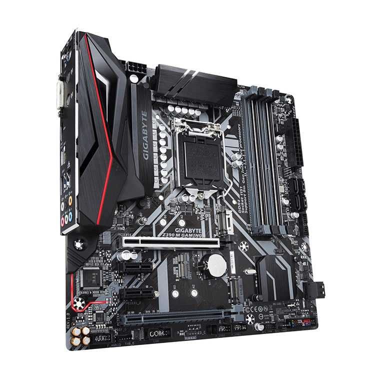 Материнская плата S-1151v2 GIGABYTE Z390 M Gaming MicroATX 4xDDR4: 42 ...