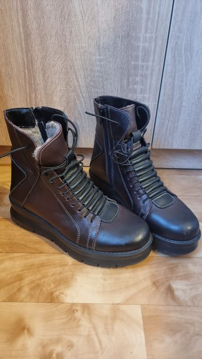 Ghete din piele pentru iarnă