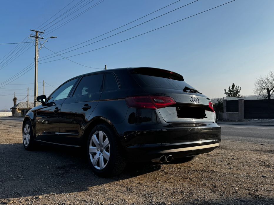 Audi A3 Sportback, 2015, 184 CP