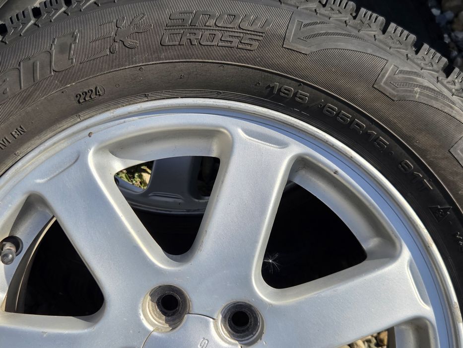 195/65 R15 зимние в сборе