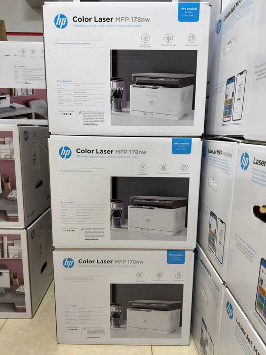 МФУ HP Laser 178nw рангли лазерли кўп функцияли қурилмаси (Wi-Fi)