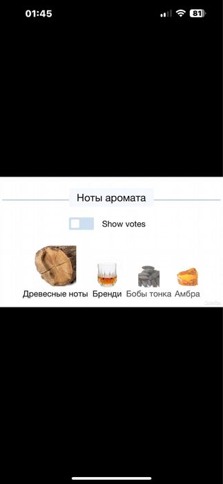 Парфюм с названием “PENNALIGON’S”:Амбра,Деревесные ноты,Бренди.Бобы .