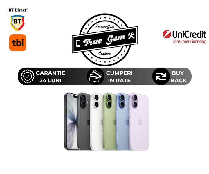 iPhone 17 256GB Mist Blue / Black - GARANTIE 24 LUNI | TrueGSM