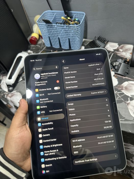 Ipad a16 (2025 version)