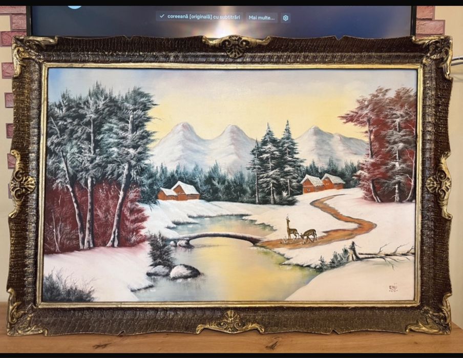 Tablou in ulei pe panza 110x70 cm