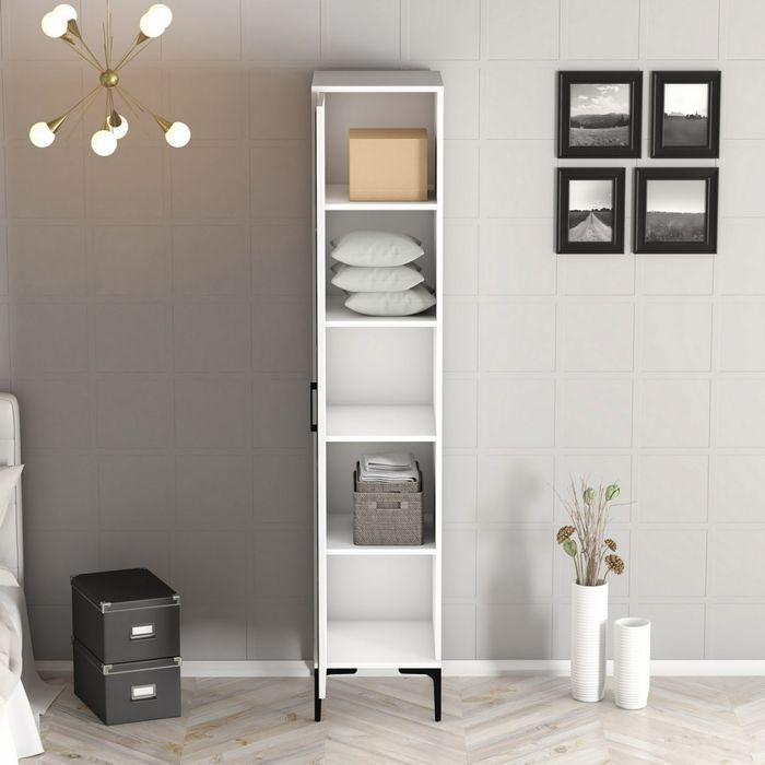 Dulap alb 202 cm Kumsal P The Home Collection