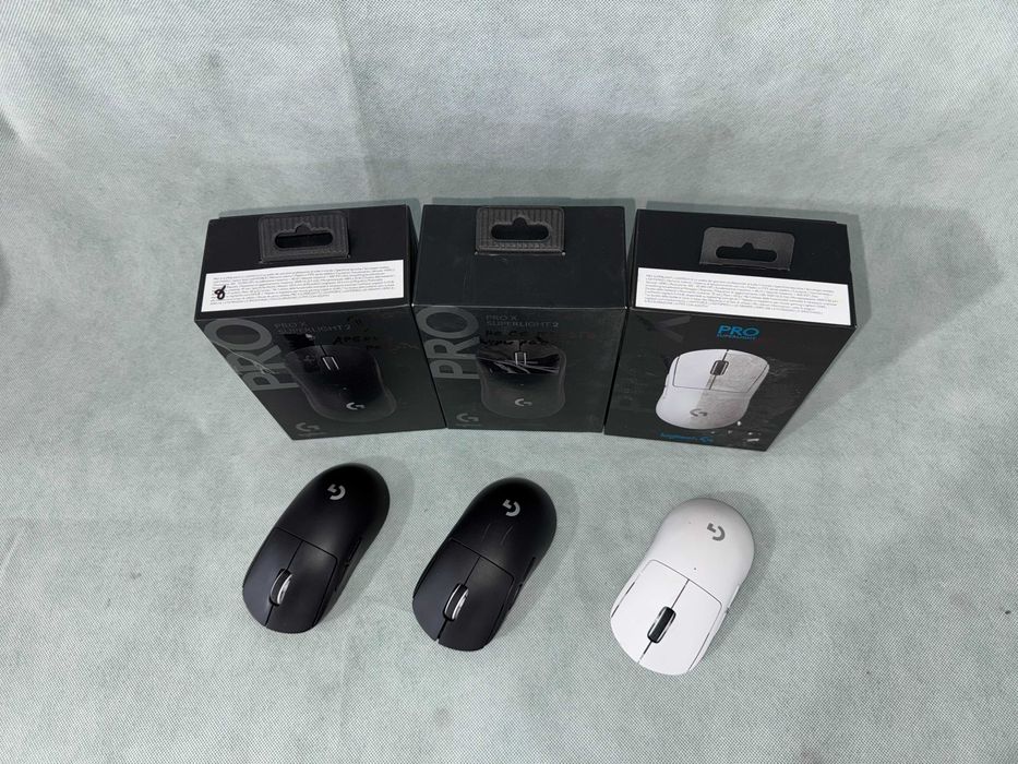 Мишка - Logitech PRO X Superlight 2 /PRO X Superlight Бяла /  ЛОТ / Развалени