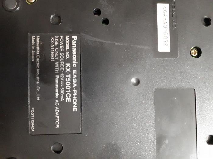 Ретро телефонен секретар Panasonic KXT500.