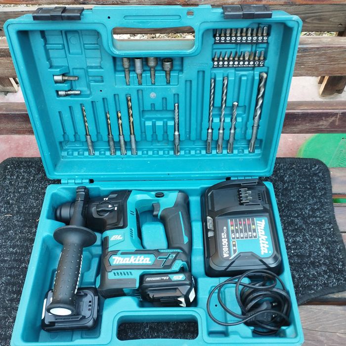 Акумулаторен перфоратор безчетков Makita HR166D  Li-Ion