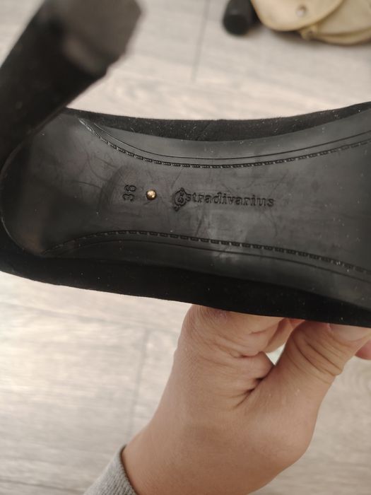 Туфли  Stradivarius замшевые