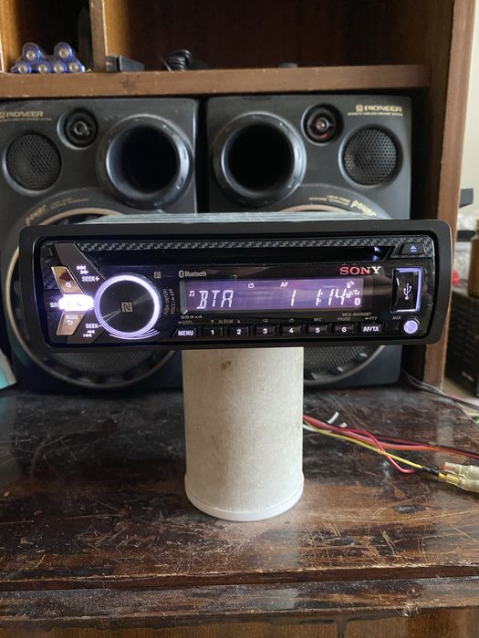 SONY MEX-N5000BT - МОЩЕН 4X55W - ЦВЕТОВЕ - Bluetooth, USB, CD  mp3 плеър за кола сд авто радио