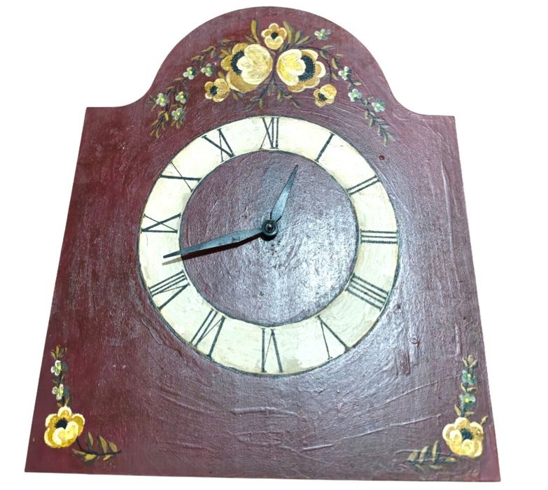 Немски Рисуван Стенен Часовник