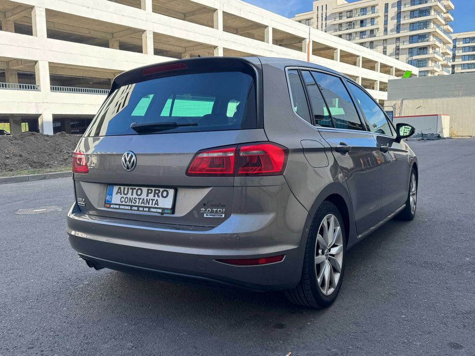VW Golf Sportvan - Rate fără avans! Garanție! Km. certificați!