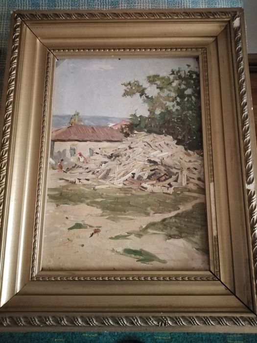 Картины 70-х годов, масло.